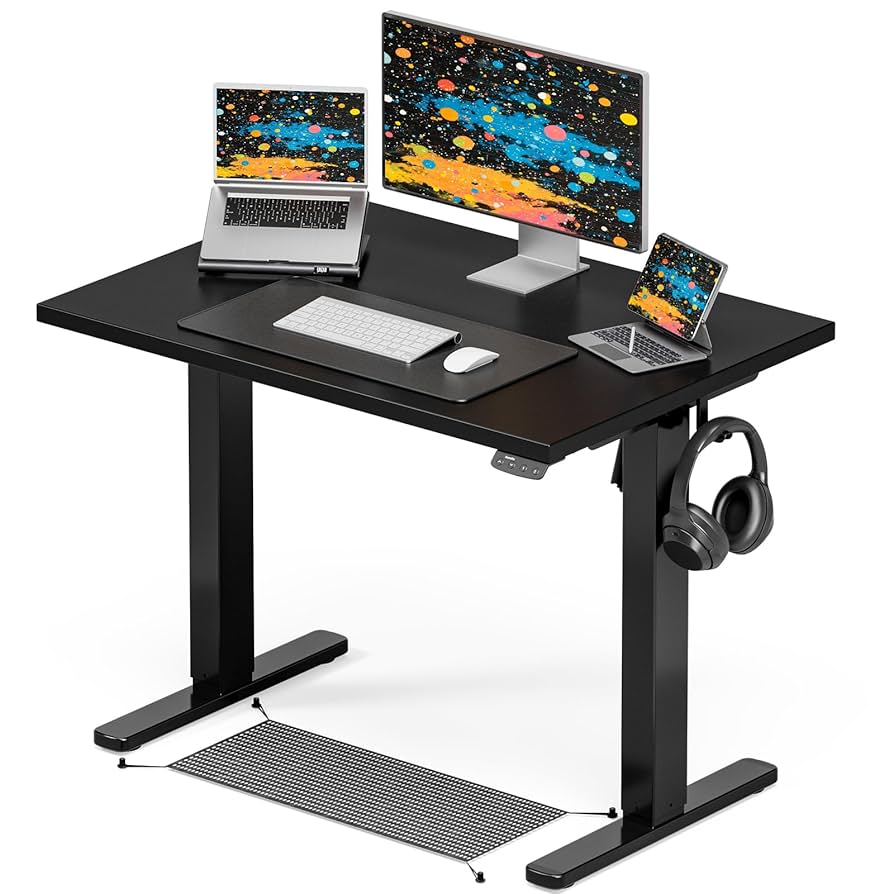 スタンディングデスク 机 自動調整