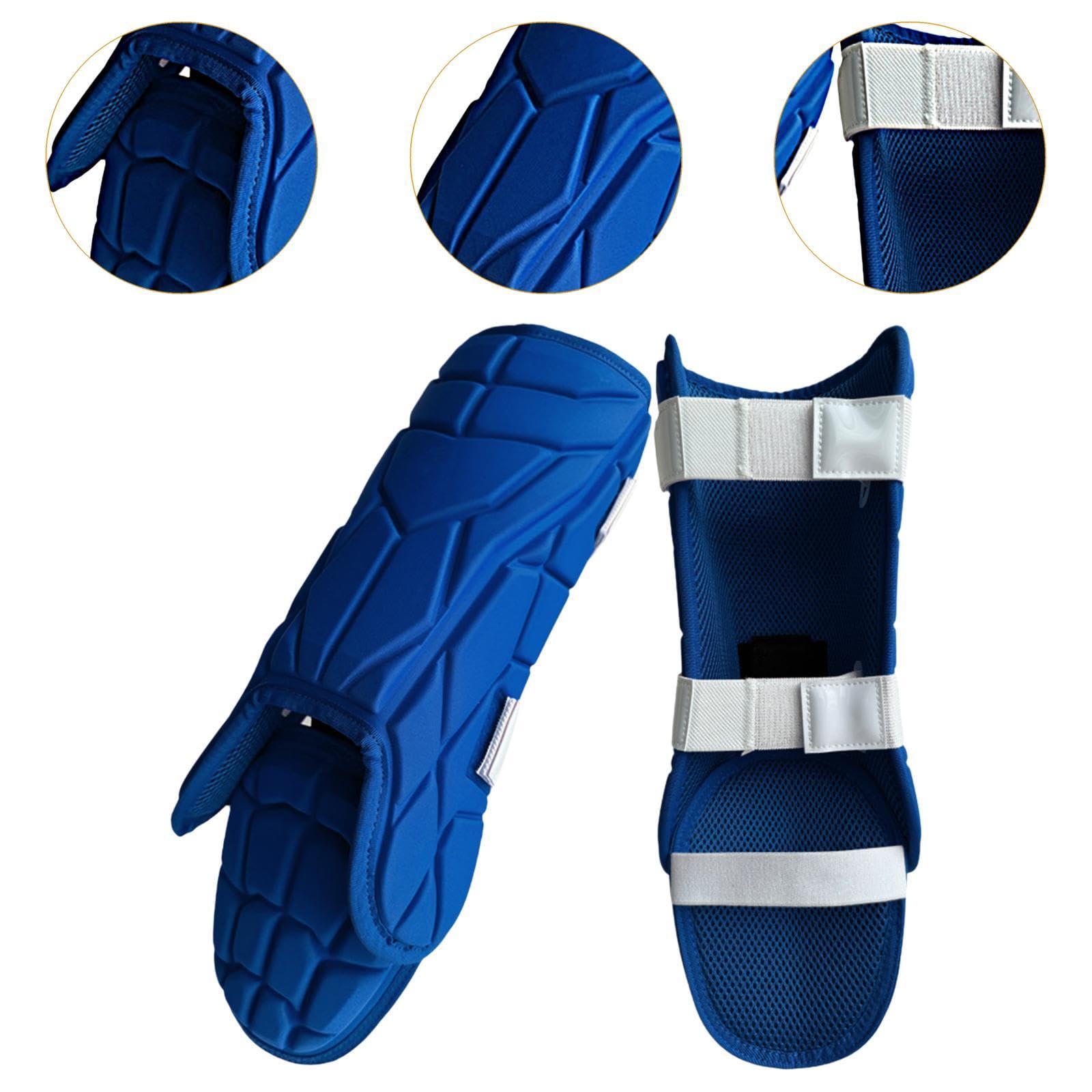 Protectores de piernas para bateador de béisbol, Protectores de pies para Adultos, Equipo cómodo multifunción, protección ergonómica y Ajustable para