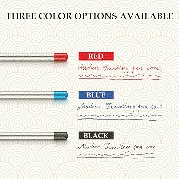 Origin-Joy 30 PCS Ink Pen Refills, Replaceable Ballpoint Pen Refills, 1mm Medium Tip (Black)
