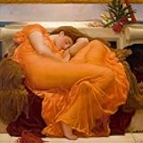 Collection Leighton Frederic Poster Print by Flaming June (12 x 12)