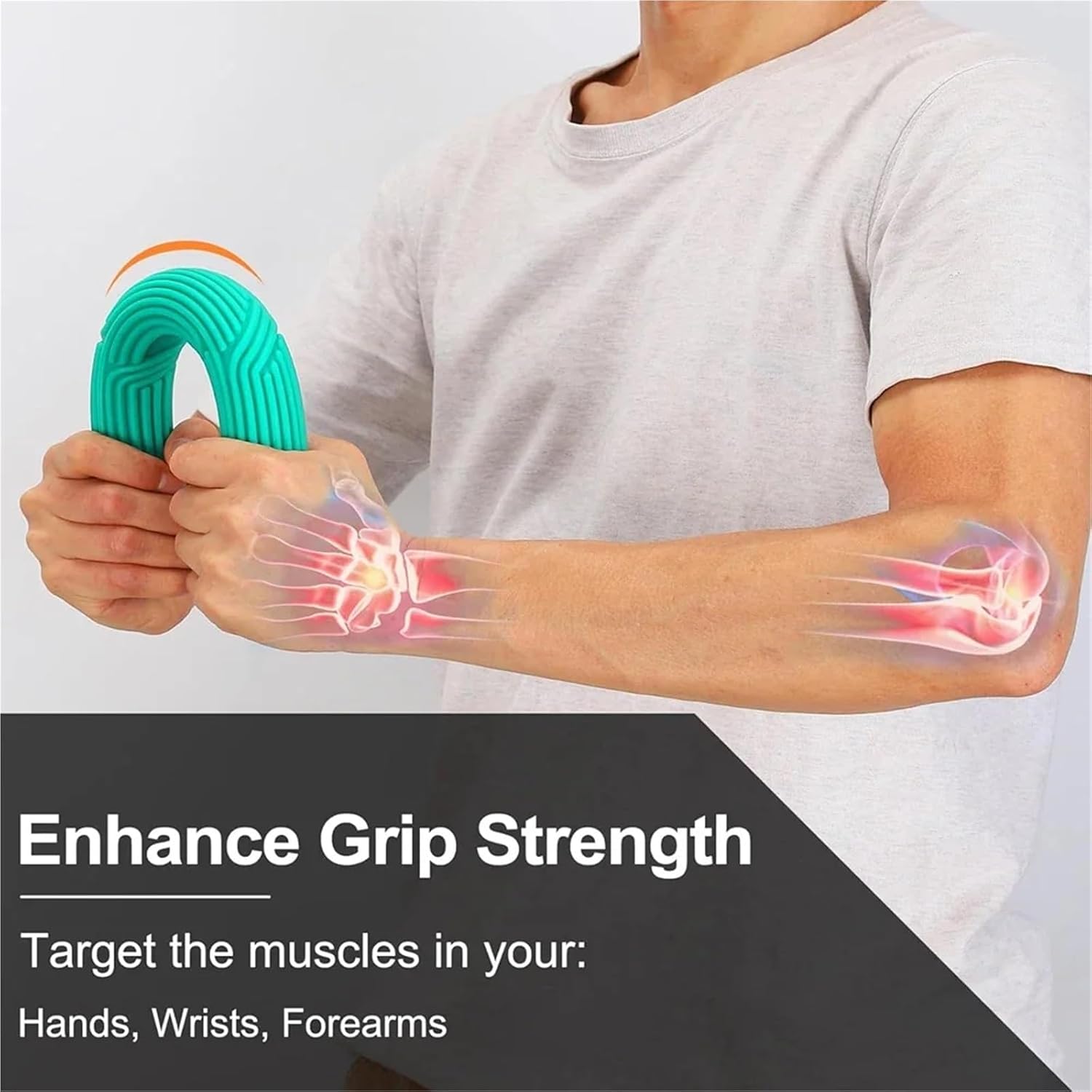 Flex Therapy Bar 2Pcs Tennis Elbow Therapy Flexible Bar,Flex Therapy Bar Strengthener,Resistance Bar for Golfer Elbow,Tendonitis for Tendonitis, Wrist(Green-15LB)