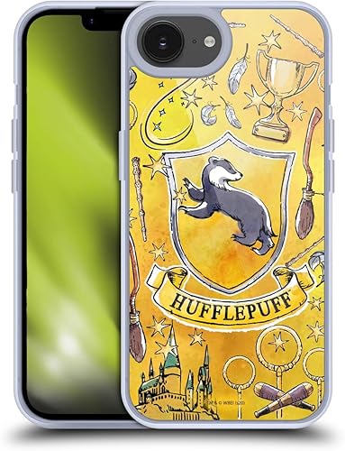 Vista 71 de Head Case Designs Funda de gel suave con licencia oficial de Harry Potter Slytherin, diseño de Reliquias de la Muerte XIII compatible con Apple