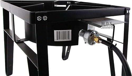 Miniatura 4 de Solo quemador de gas de alta presión cuadrado Patio estufa al aire libre Propano Camping Heavy Duty