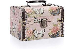 ELLDOO Treasure Chest Box for Jewelry