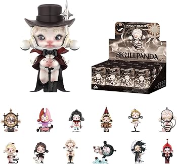 SKULLPANDA フィギュア 28体セット 美品 コレクション POP MART SKULLPANDA Image of Reality Blind Box Figures, Random