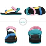 Women's Sandals Sport Water Sandals with Arch Support Insole Outdoor Hiking Quick-Drying Casual Sandal