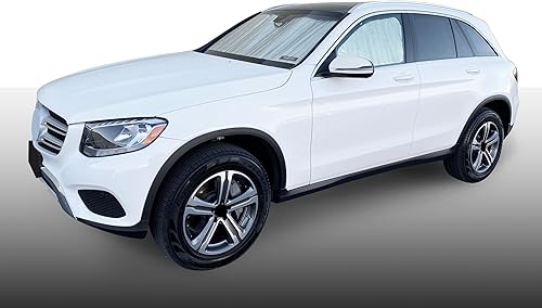 Miniatura 4 de YelloPro - Parasol reflectante para parabrisas delantero de ajuste personalizado para Mercedes Benz Clase GLC SUV y SUV Coupé 2016 2017 2018 2019