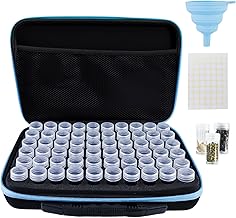 Seed Storage Box,60 Slots Art Accessories Organizer Box,Diamond Painting Accessory Boxes for Crafts, Rings, Necklaces