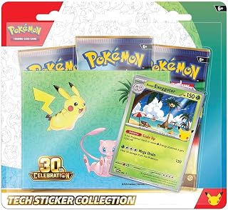 Pokémon TCG: 30th Tech Sticker Collection - Alolan Exeggutor - Inglês