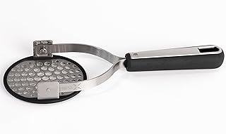 Potato Masher Stainless Steel - Foldable Potato Smasher Kitchen Tool, Bean Masher, Meat, Avocado, Baby Food, Ergonomic Handle, Collapsible Space-Saving Kitchen Gadgets, Cooking Utensils
