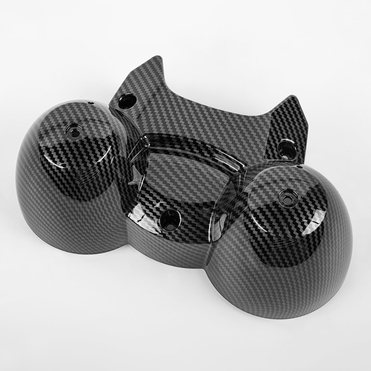 Motorcycle Z900RS Speedometer Tachometer Outer Case Cover Compatible with K-awasaki Z 900 RS Z-900-RS 2018 2019 2020 2021 2022 2023 2024 Dashboard Protective Cover (Carbon Fiber Look)