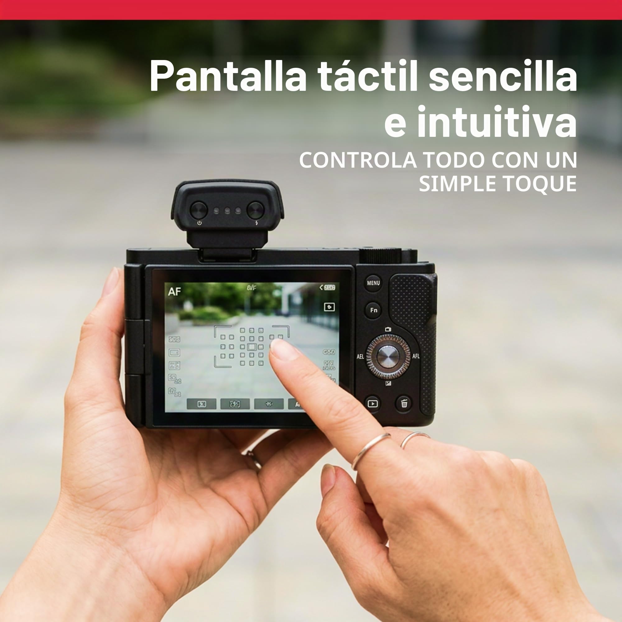 AgfaPhoto - Cámara Compacta Digital - Realishot C130 - Vídeo 4K - Zoom Óptico 10X - Pantalla Articulada 2,8" - Wi-Fi & Estabilización - Ideal para Vlogging y Fotografía Creativa