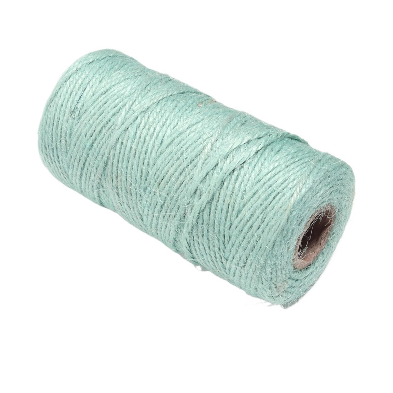 100M/roll Color Jute Twine Braided Burlap Strings Cords For Wedding Party Home Decoration Wrapping Handmade Supplies(5)