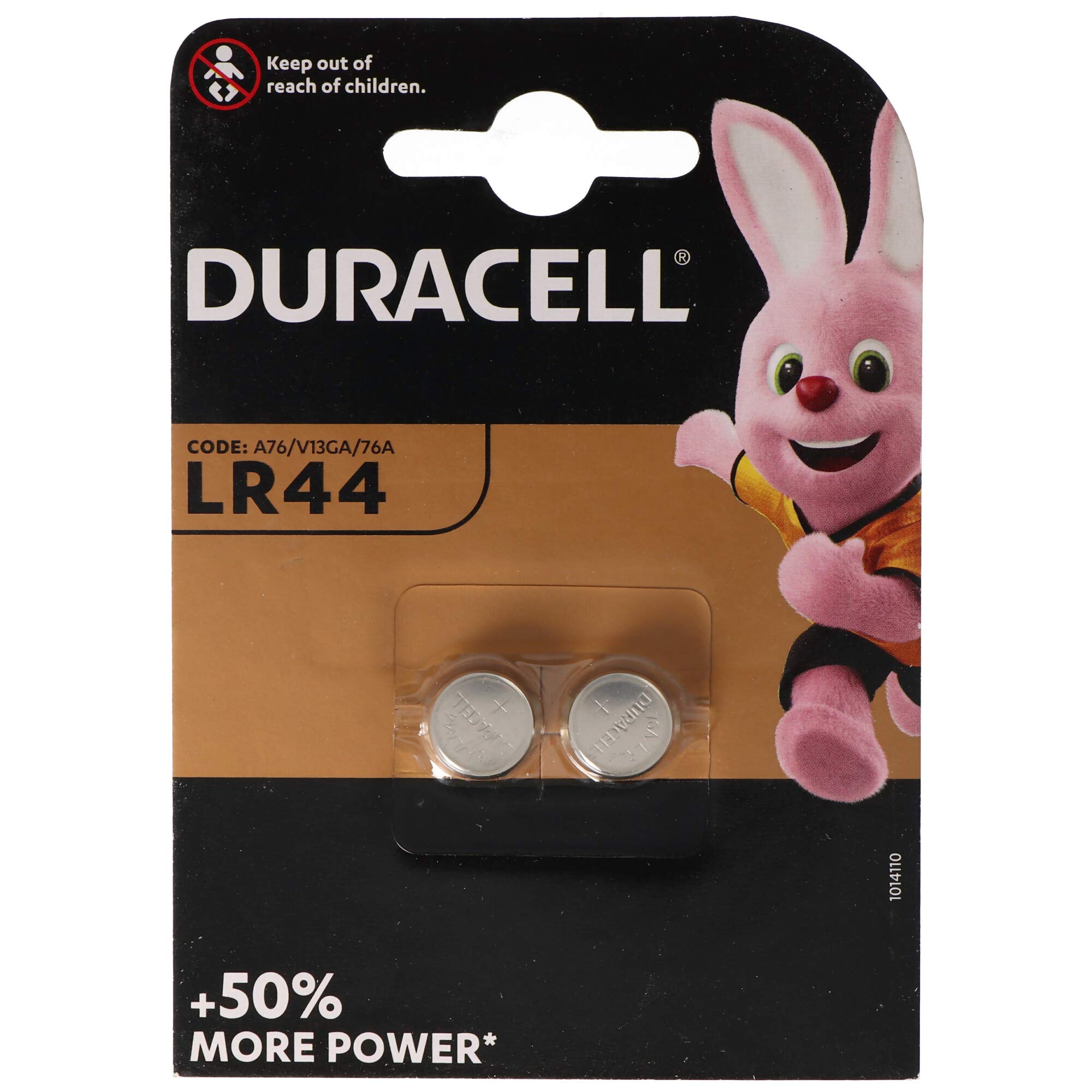 Lot de 2 piles LR44, V13GA, GPA76, 82, LR1154, 357A