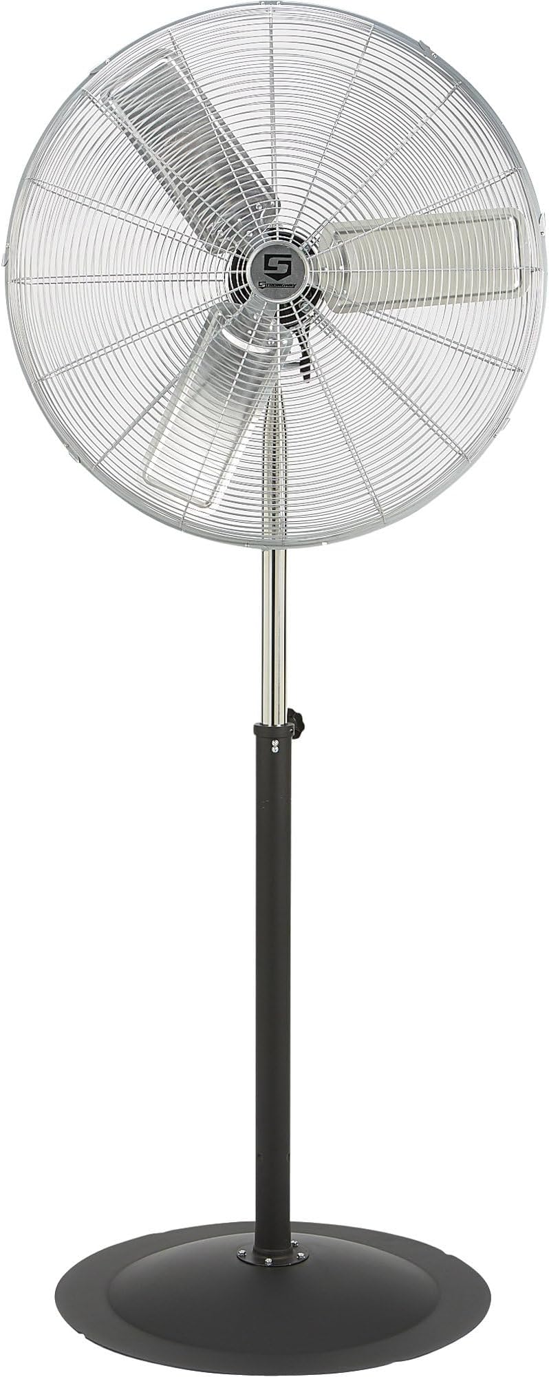Strongway Non-Oscillating Pedestal Fan - 30in. Dia. 1/5 HP, 8400 CFM