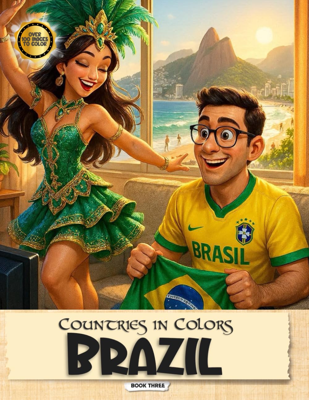 Countries in Colors: Brazil