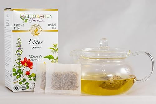 Miniatura 3 de Celebración+Hierbas+Orgánico+Anciano+Flor+Té+Bolsas+24+Count