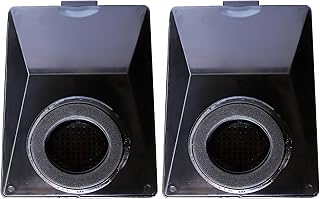 Filtro HEPA de repuesto para aspiradora Rainbow Rexair, parte # R10520, R-10520, R12106B y modelos serie E, serie E2, filtro de repuesto lavable estilo HEPA (2 paquetes)