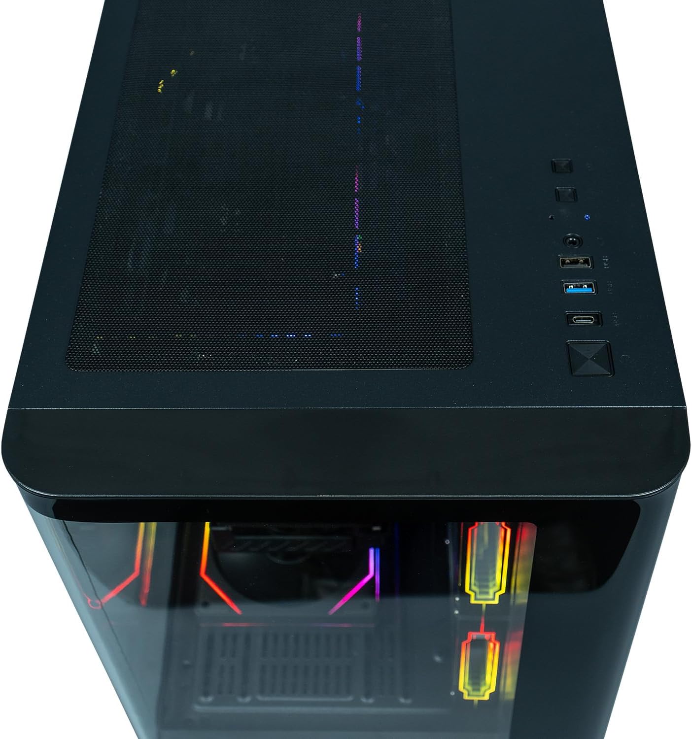 ViprTech Reaper 3.0 Liquid-Cooled PC - AMD Ryzen 7 8700F (5.0Ghz Turbo), RTX 4070 Super 12GB, 32GB DDR5 6400, 2TB NVMe SSD, 800W Gold, VR-Ready, WiFi BT, Win 11, Gaming Desktop Computer Black