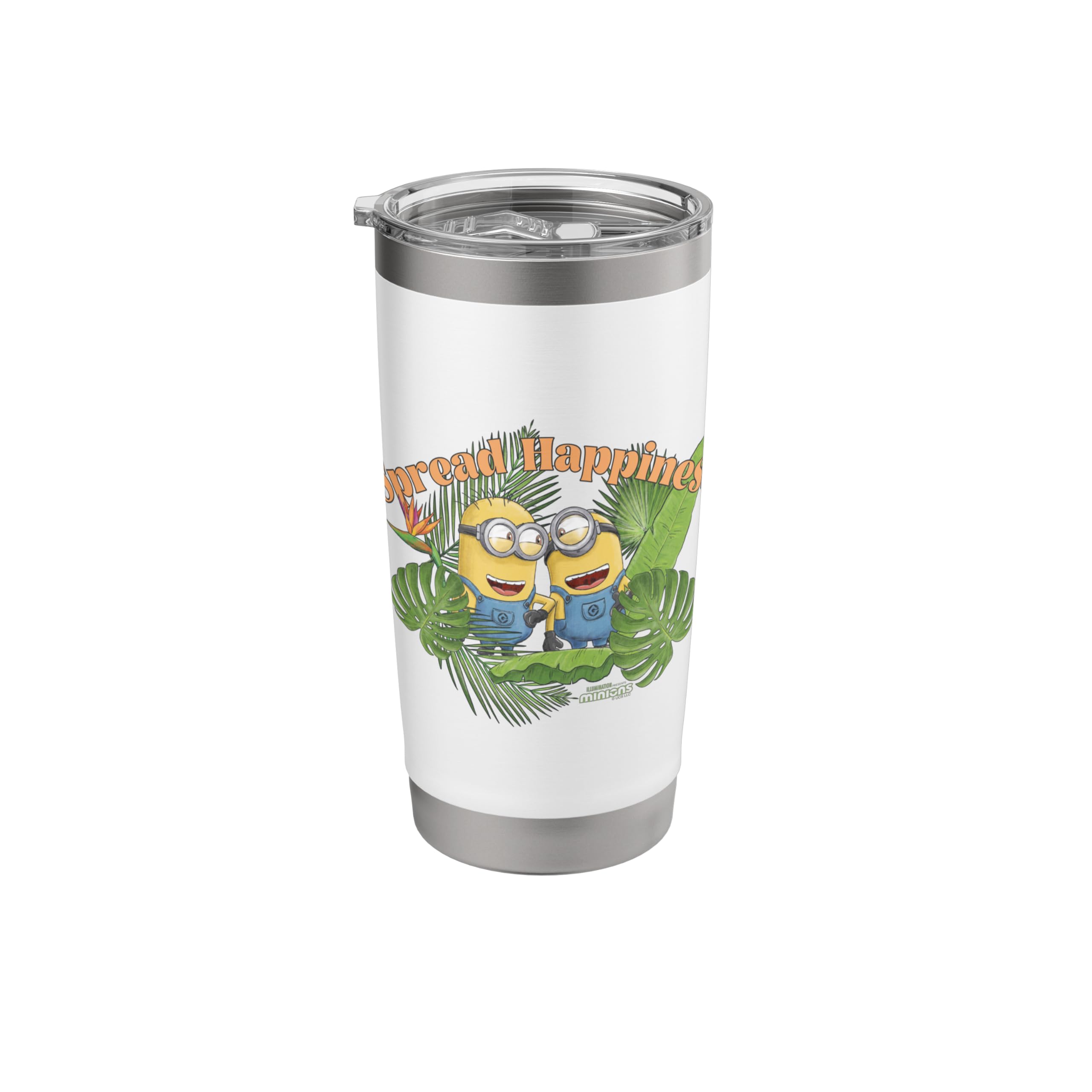 Minions Spreading Happiness Stainless Steel Insulated Tumbler
