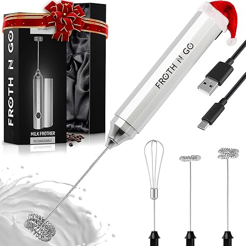 Miniatura 10 de Zulay - Espumador de leche y vaporizador 4 en 1 – Máquina de espuma caliente y fría, calentador de leche y mezcla de chocolate – Control automático