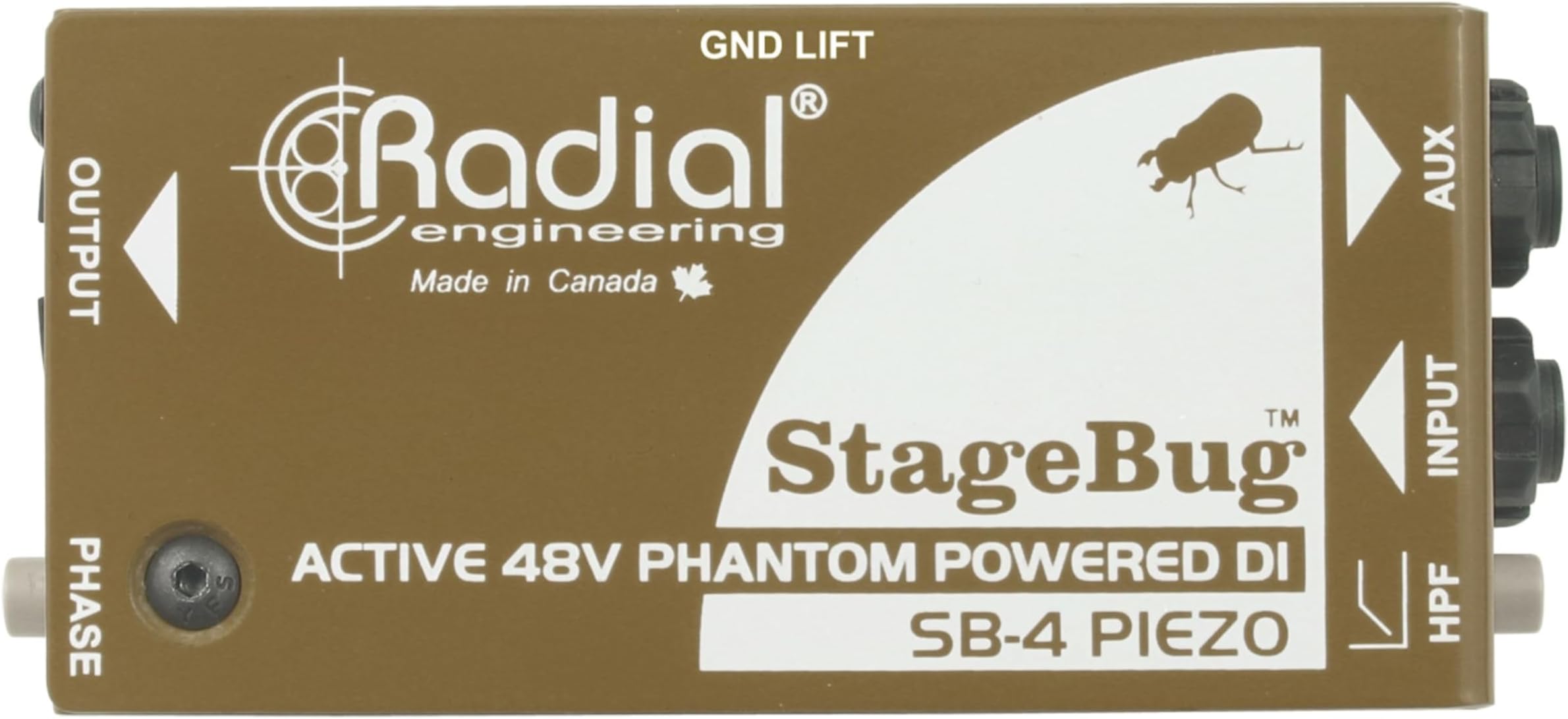 Radial StageBug SB-4 1-channel Active Instrument Direct Box