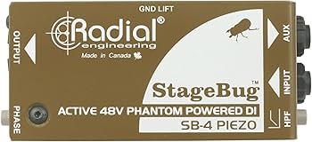 Amazon | RADIAL StageBug SB-4 Piezo ピエゾPU専用DIボックス