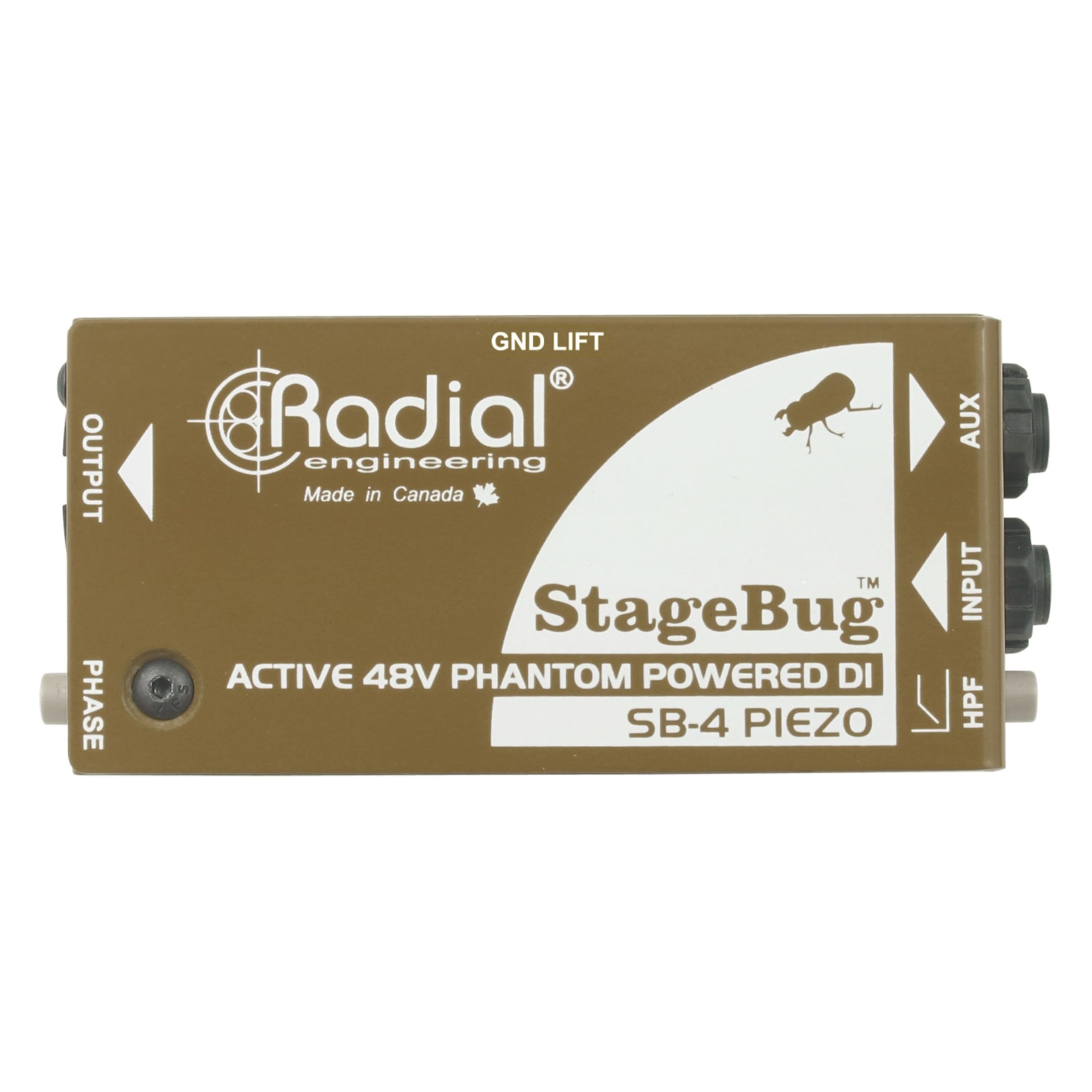 Radial StageBug SB-1 アクティブDI Radial StageBug SB-1 Active Acoustic Direct Box