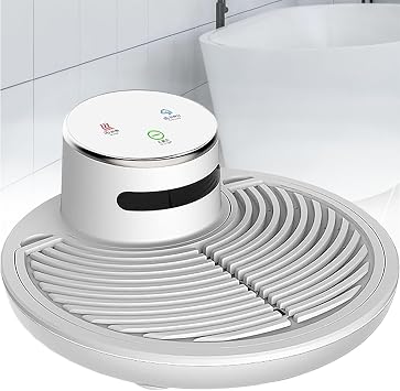 Standing Body Dryer Full Body Dryer Machine, Whole Body Blow Dryer with Dust Filter, Negative Ions Lock Water, Cold/hot Air Adjustment, Foot Touch Control