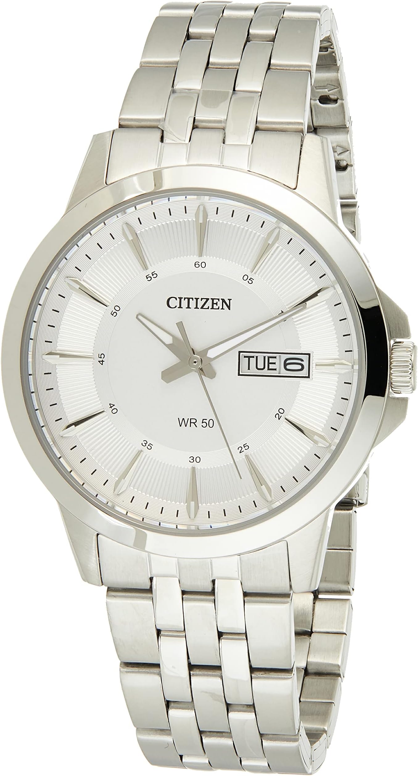 Citizen Orologio Uomo Quarzo BF2011-01EE – Cassa In Acciaio 41mm E Cinturino In Pelle