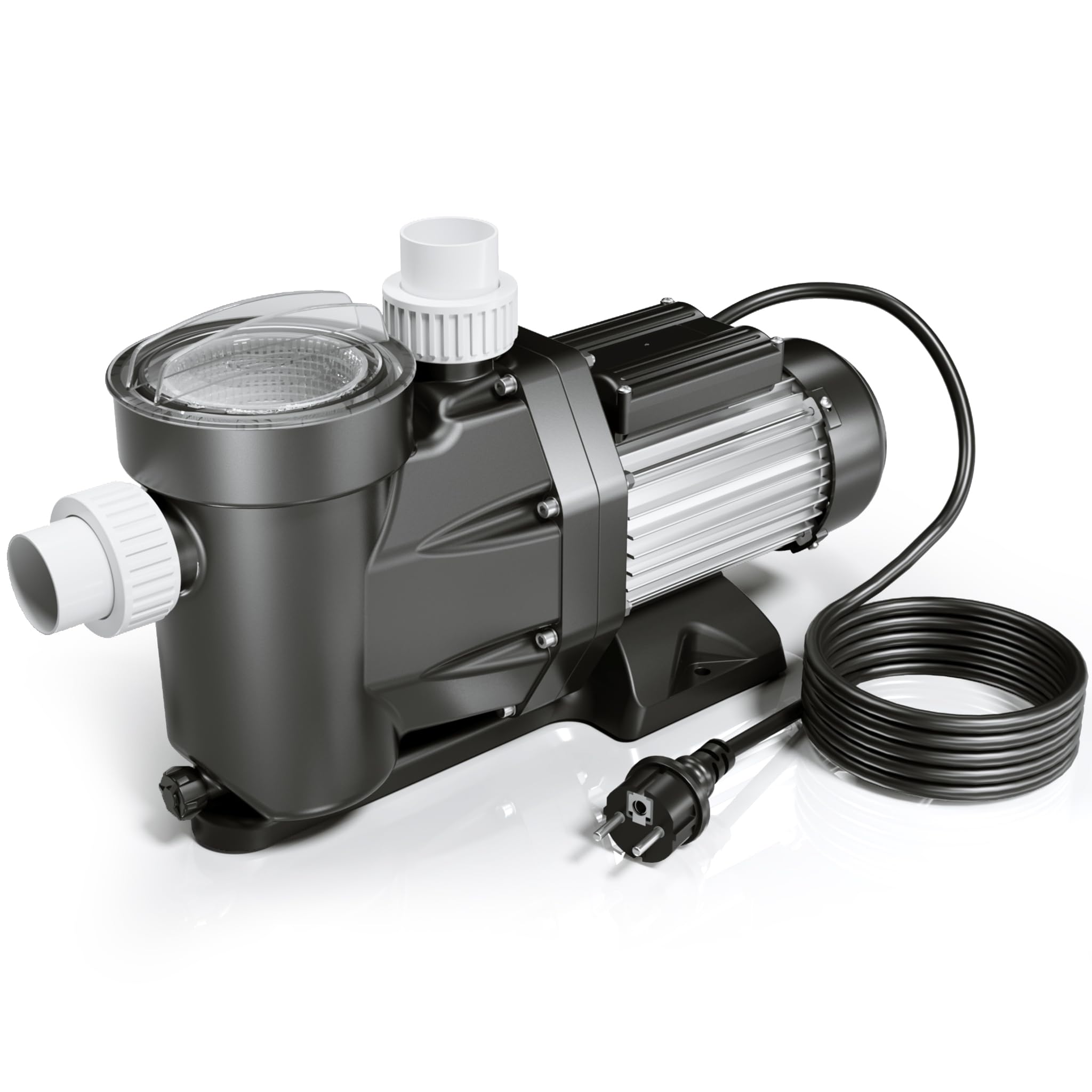 Wiltec Pompa piscina per ricircolo e filtraggio 33600 l/h 1500 W Pompa di circolazione