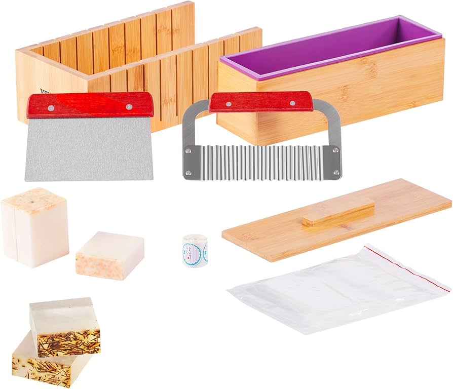 Snijgereedschappen voor het maken van zeep