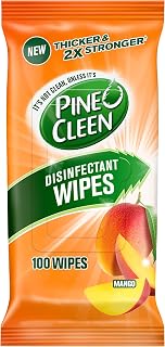 Pine O Cleen Disinfectant Cleaning Wipes Mango 100s