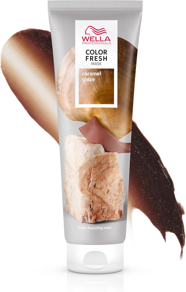 Wella Professionals Color Fresh Mask, tratamiento depositante de color | Para cabello teñido, reaviva el tono rápidamente, aceite de aguacate, vegano y sin silicona, se combina con Invigo Brilliance para protección