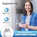 ICEPURE DA29-00020B Remplacement pour filtre à eau Samsung HAF-CIN/EXP HAF-CIN DA29-00020B-1 RF28HMEDBSR RF263BEAESR RS25J500DSR RF263TEAESG RWF0700A HDX FMS-2 DA97-08006A-1 RF4287HARS RF28HFEDBSR 3PACK