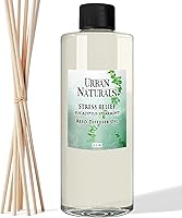 Vista 91 de Urban Naturals Recambio de difusor de varillas de aceite de eucalipto y salvia y varillas Eucalipto, salvia, menta, lima y madera de cedro, 4