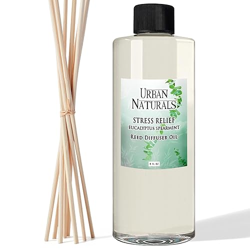 Urban Naturals Reed Diffuser Oil Refill Eucalyptus Spearmint with Lemon