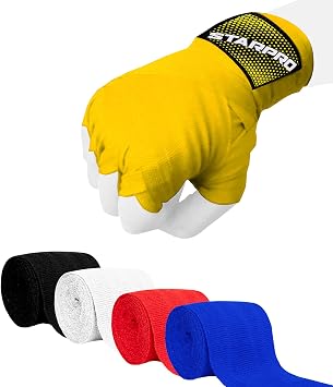 Starpro Classic Boxing Hand Wraps   Thumb Loop Strap | Traditional Wrist Wraps for Men, Women & Kids in Multiple Colours