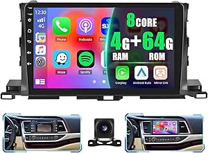 Autoradio Android 15 Pour Peugeot 207 2006-2010 - Écran Tactile 9", CarPlay Sans Fil, Android Auto, GPS