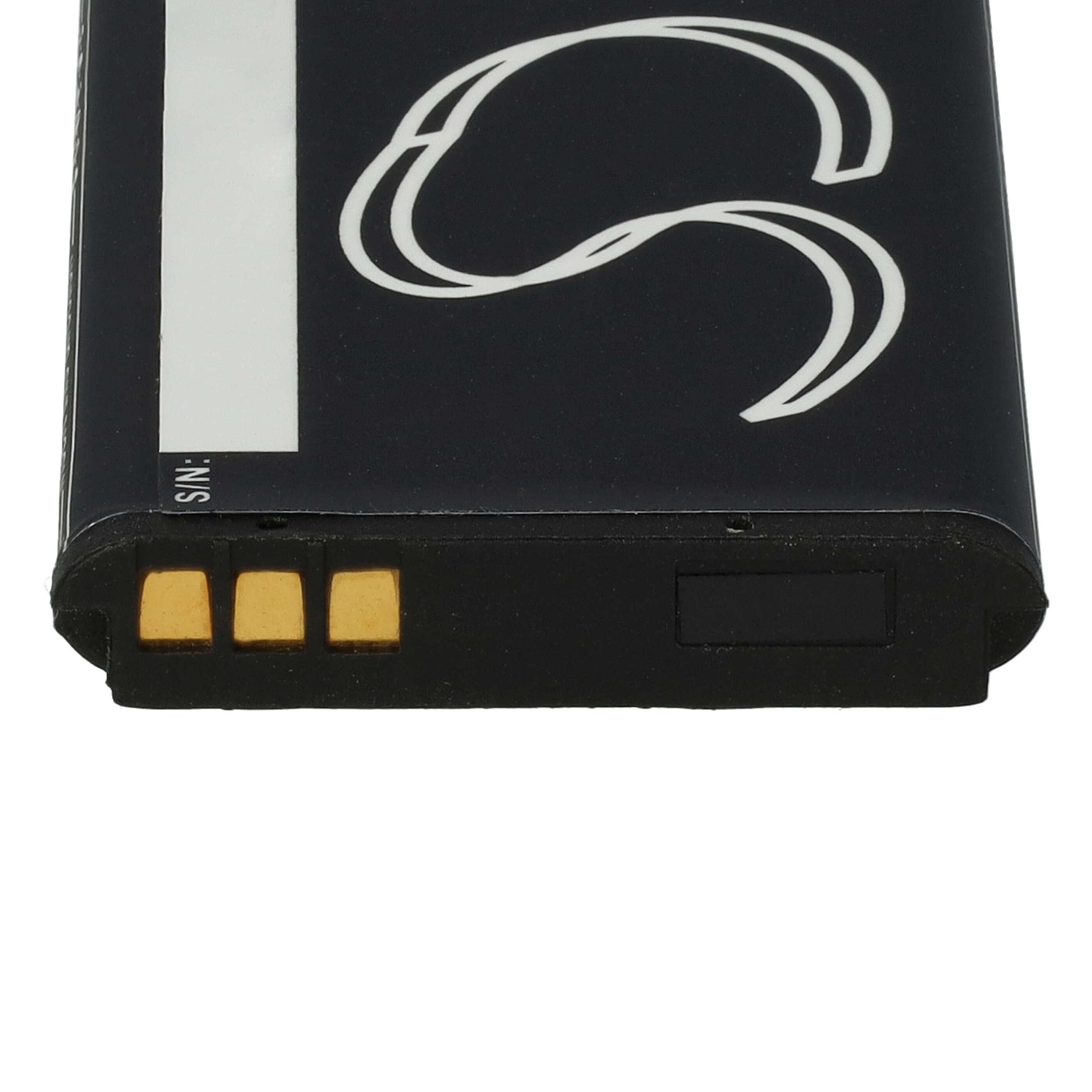 vhbw Bateria zamienna do Babymoov 1ICP6/34/50 do elektronicznej niani rozmówcy (1200 mAh, 3,7 V, litowo-jonowa)