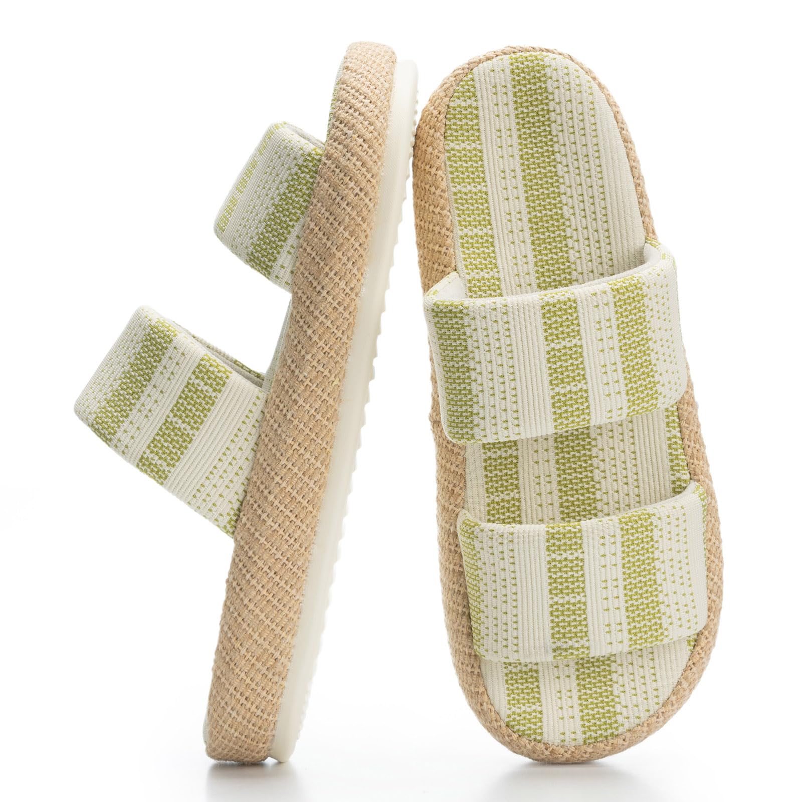Chantomoo Womens Slippers Memory Foam Slippers for Women Open Toe Comfy House Slipper