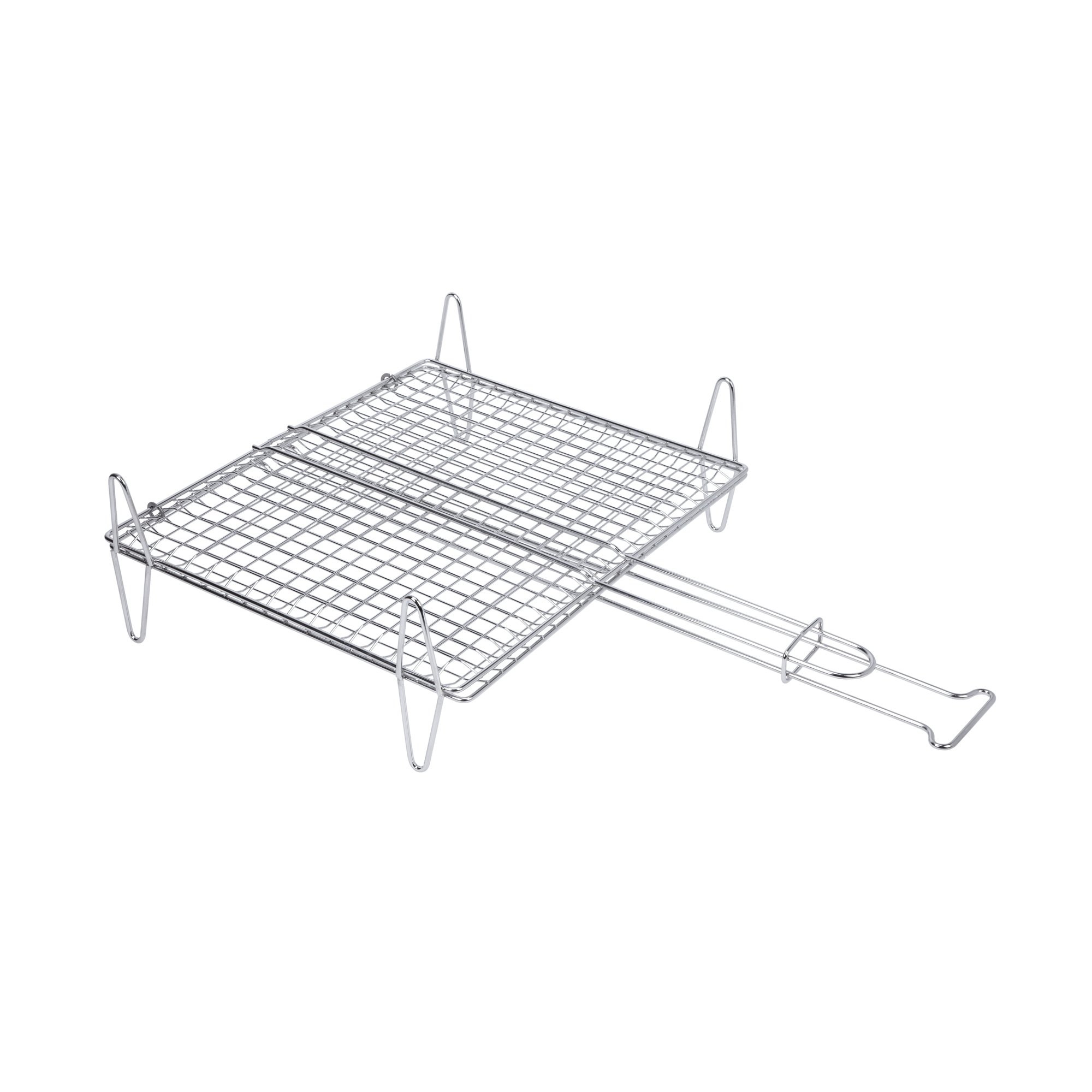 Sauvic 02593 - Parrilla pescado zincada, 40 x 45 cm