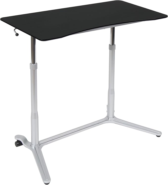 Calico Designs 51230 Sierra Height Adjustable Desk, Silver