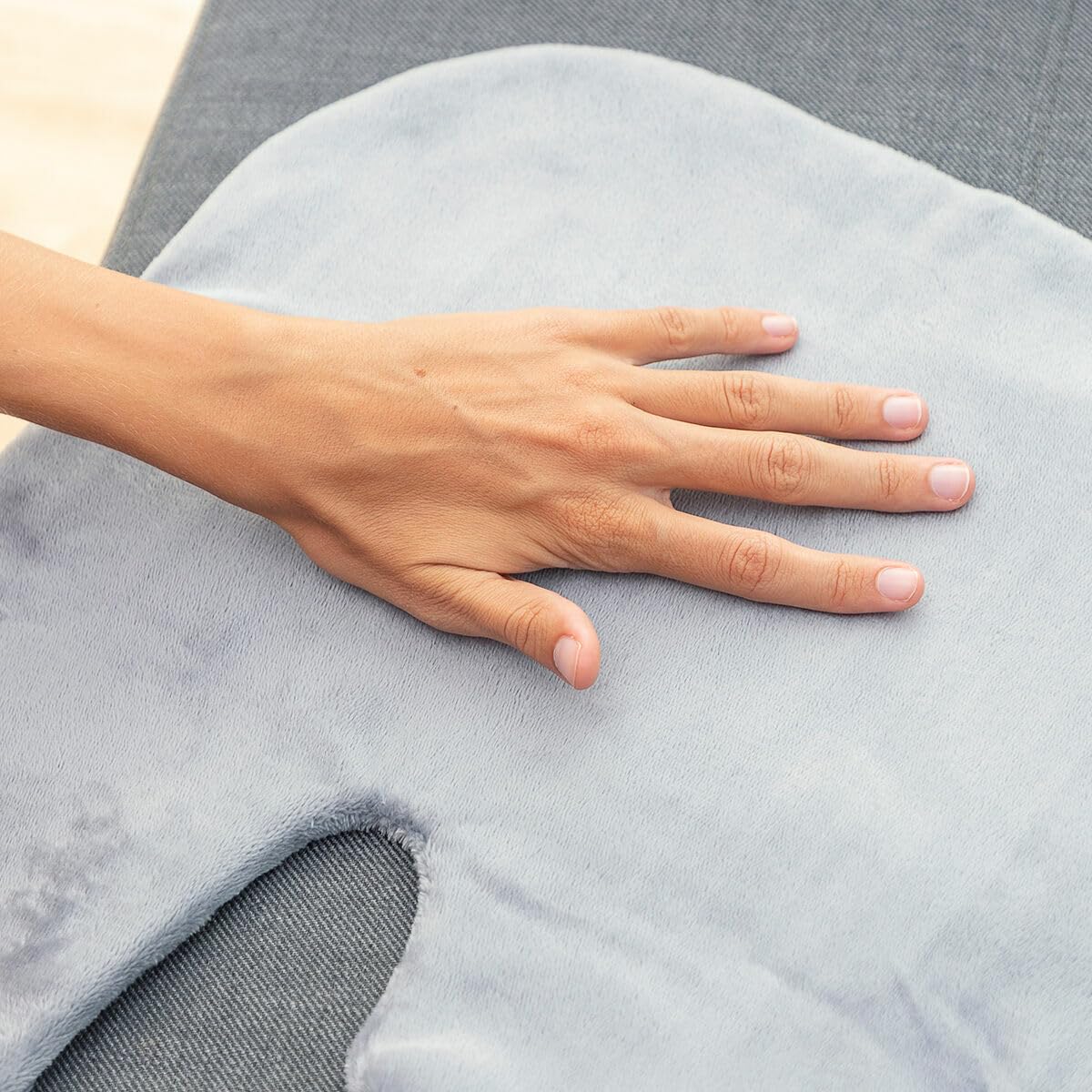 InnovaGoods® Couverture chauffante pour le cou et les épaules, couverture chauffante sèche et humide pour le dos, le cou et les épaules, couverture électrique avec télécommande