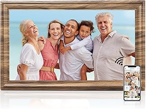 16 Inch Large Digital Picture Frame, Canupdog Digital Photo Frame with 32GB Storage Wall Mountable, Auto-Rotate, Motion Sensor Share Photo Video via App