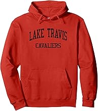 Lake Travis High School HS Austin TX Vintage Sports Pullover Hoodie