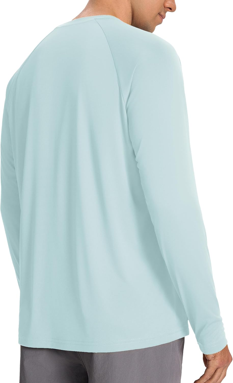 Men’s Sun Protection Shirts UPF 50+ Long Sleeve UV Shirt Rash Guard for Men Quick Dry Swim Fishing Beach Athletic - Image 3