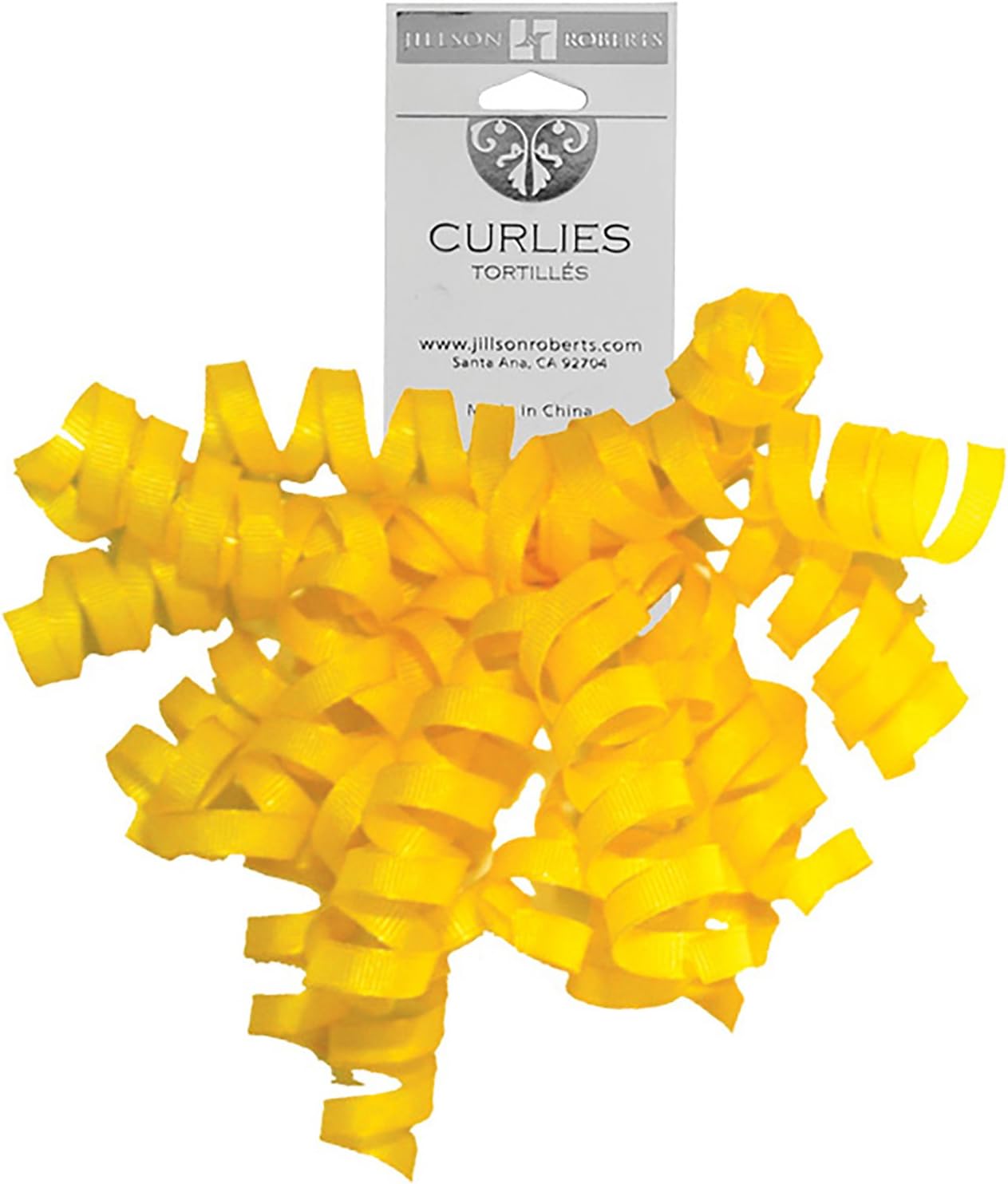 Jillson Roberts 6-Count Self-Adhesive Gift Wrap Curly Bows Available in 4 Different Assortments, Grosgrain Pretty Pastels : Health & Household