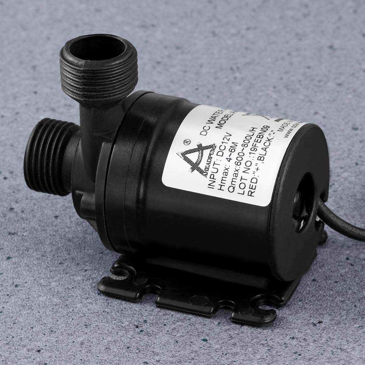 Mini Pompe à Eau DC 12V, Mini Pompe à Eau Sans Balais DC Pour Petit