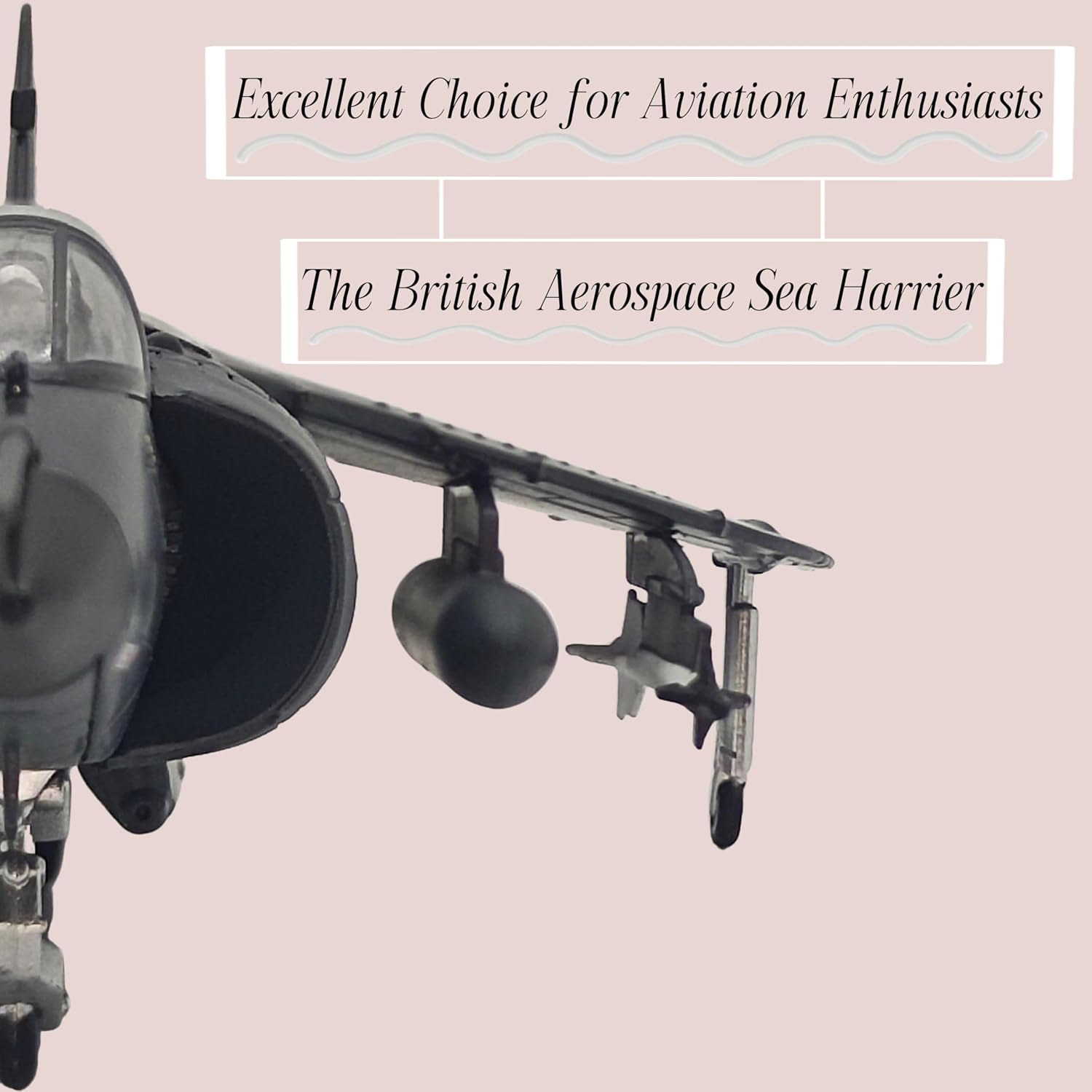 1:72 Scale Bomber Model Airplane Harrier Fighter Jet Model Attack Plane Military Model Plane Collection Plane for Gifts